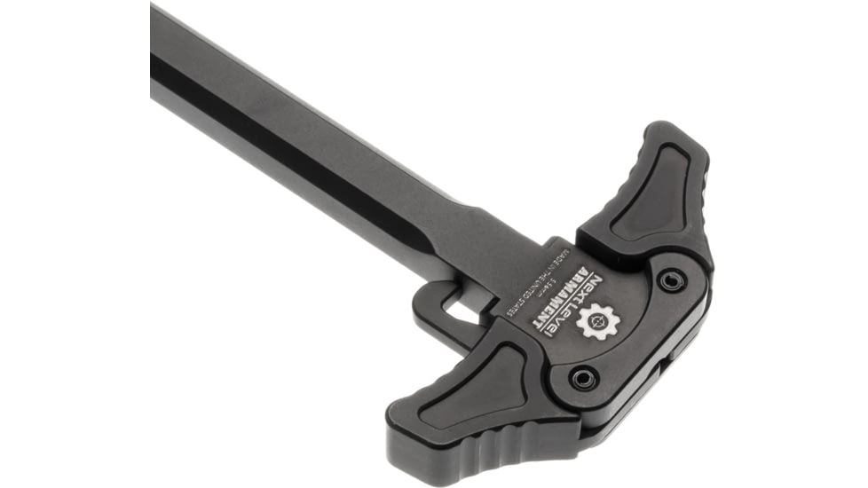 Next Level Armament Ambidextrous Charging Handle, Black, NLX738