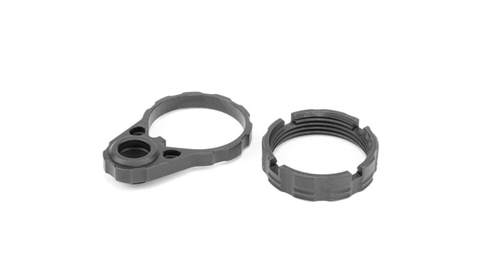 Next Level Armament Ascend Armory Mod 1 QD End Plate/Castle Nut Kit, Aluminum, Black, ASC205