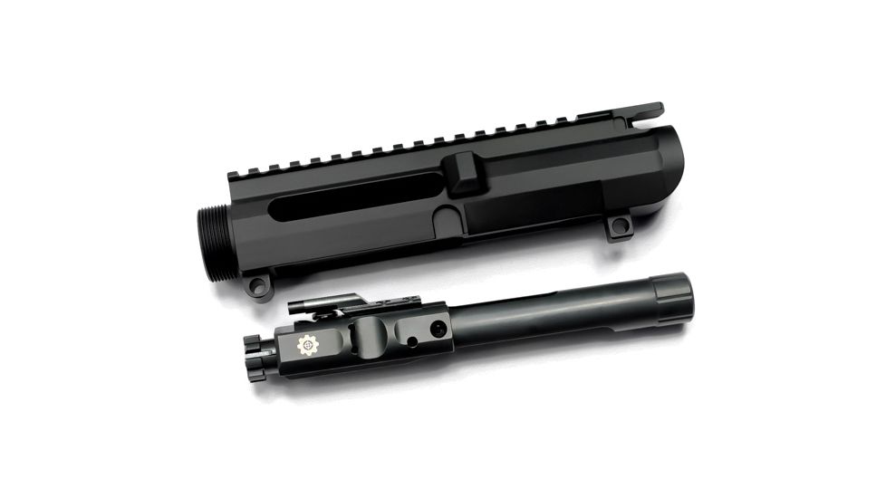 USED Next Level Armament NLX Billet .308 AR-10 Upper Receiver Stripped and Bolt Carrier Group Combo, Left Hand, Black/Dark Grey, NLX155, EDEMO2