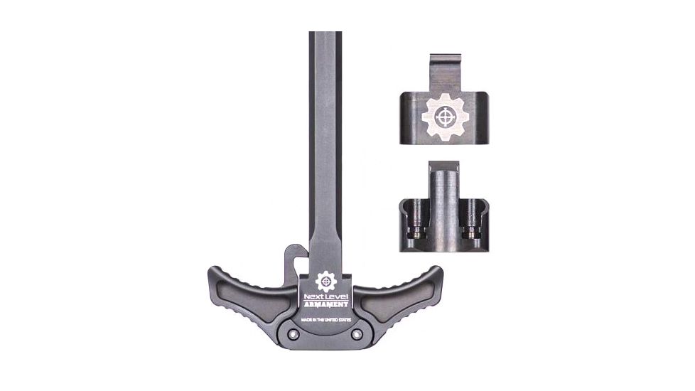 Next Level Armament Sig MPX Charge Handle/Block Kit, Black, NLX702