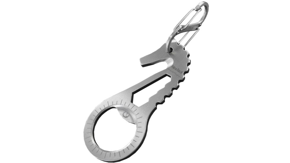 NexTool Glacial Pegasus Pocket Multi-tool w/Carabiner, Chrome KT5006B