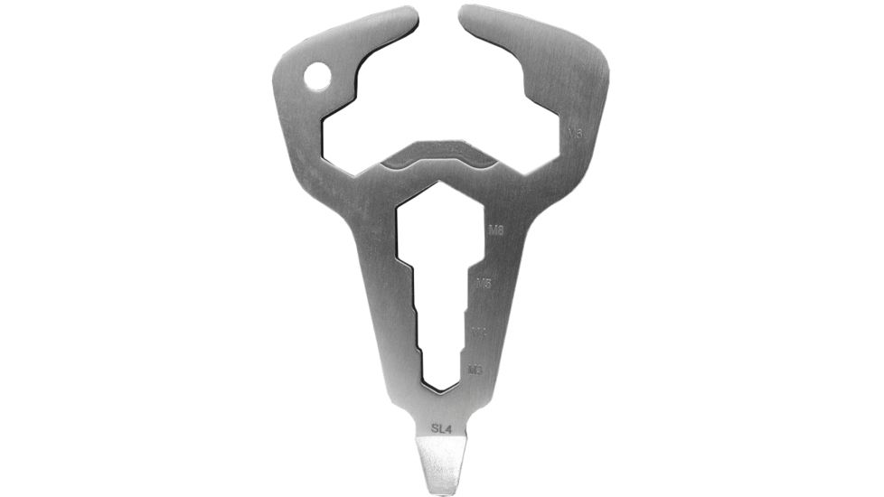 NexTool Tiny Sting Pocket Multi-tool w/Carabiner, Chrome KT5008B