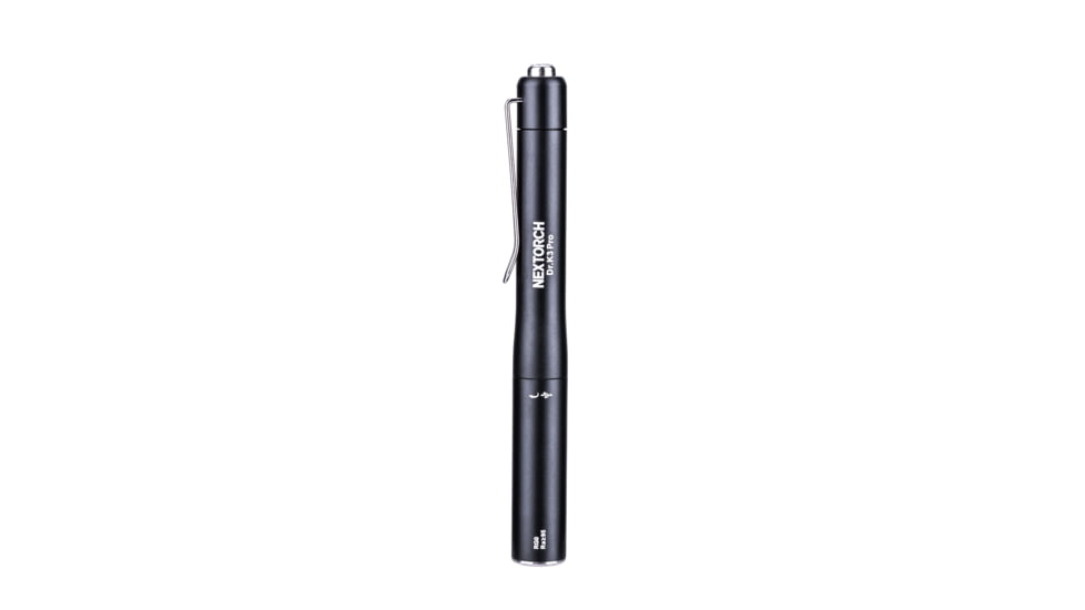 Nextorch Dr. K3 Pro Medical Penlight, Black, DR. K3 PRO