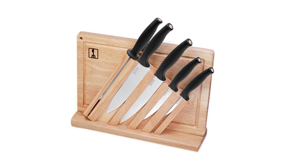 Nextorch Kitchen Block Set with Cutting Board 6 Piece 9005494