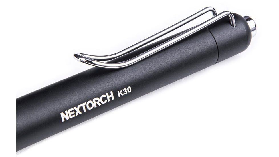 Nextorch LED Penlight Black Aluminum 850 Lumens K30(LI-ION)