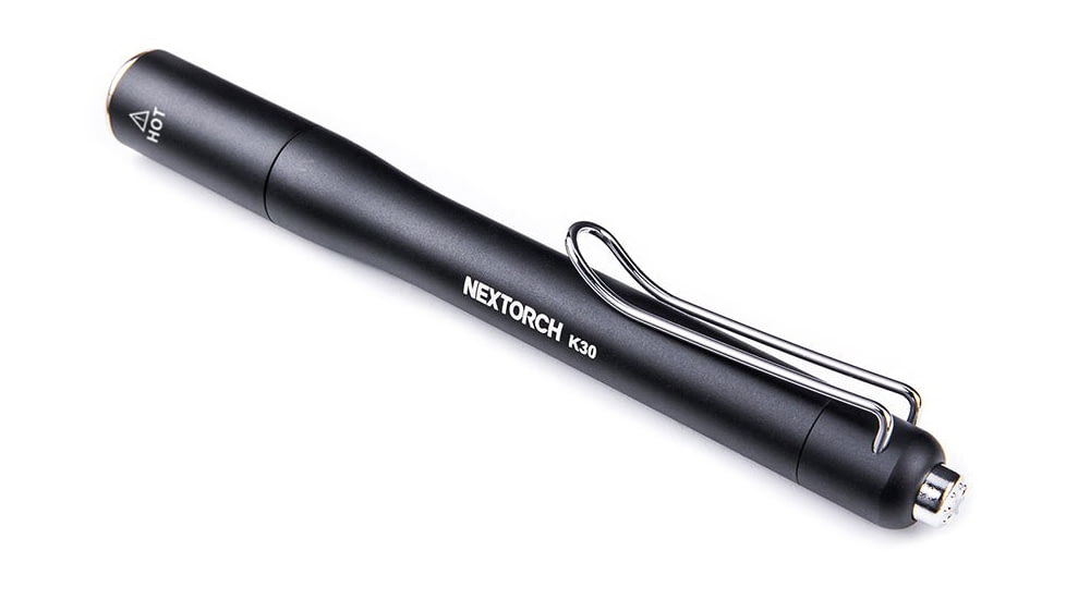 Nextorch LED Penlight Black Aluminum 850 Lumens K30(LI-ION)