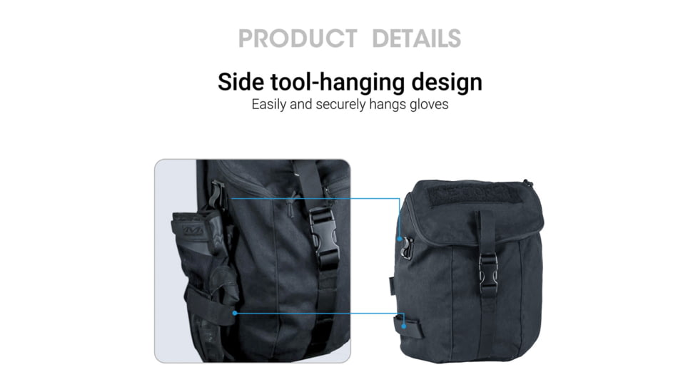 Nextorch Tactical Helmet Bag, Black, TEX20H