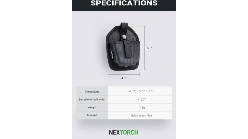 Nextorch V12 Modular Handcuff Holster
