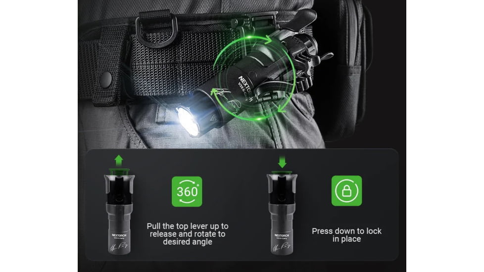 Nextorch V35 X-Carry Flashlight Holster, Black, BW20063