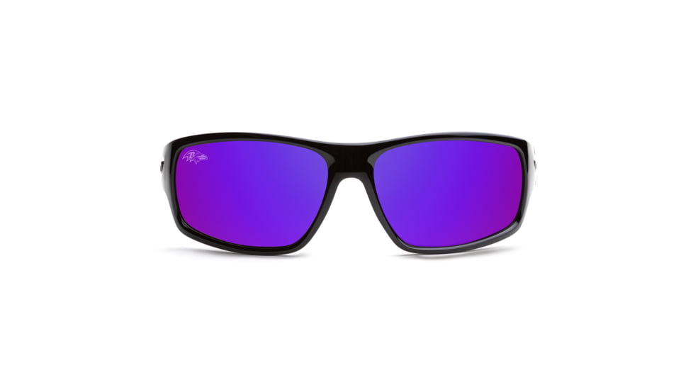 NFL Catch Baltimore Ravens Progressive Prescription Sunglasses, Glossy Black Frame, 622586T03PR