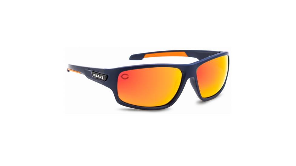 NFL Catch Chicago Bears Progressive Prescription Sunglasses, Matte Dark Navy Frame, 622586T06PR