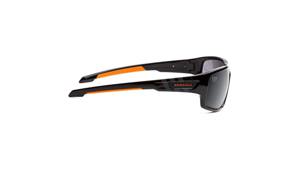 NFL Catch Cincinnati Bengals Progressive Prescription Sunglasses, Glossy Black Frame, 622586T07PR