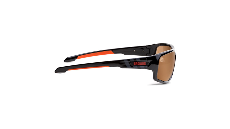 NFL Catch Cleveland Browns Progressive Prescription Sunglasses, Glossy Black Frame, 622586T08PR