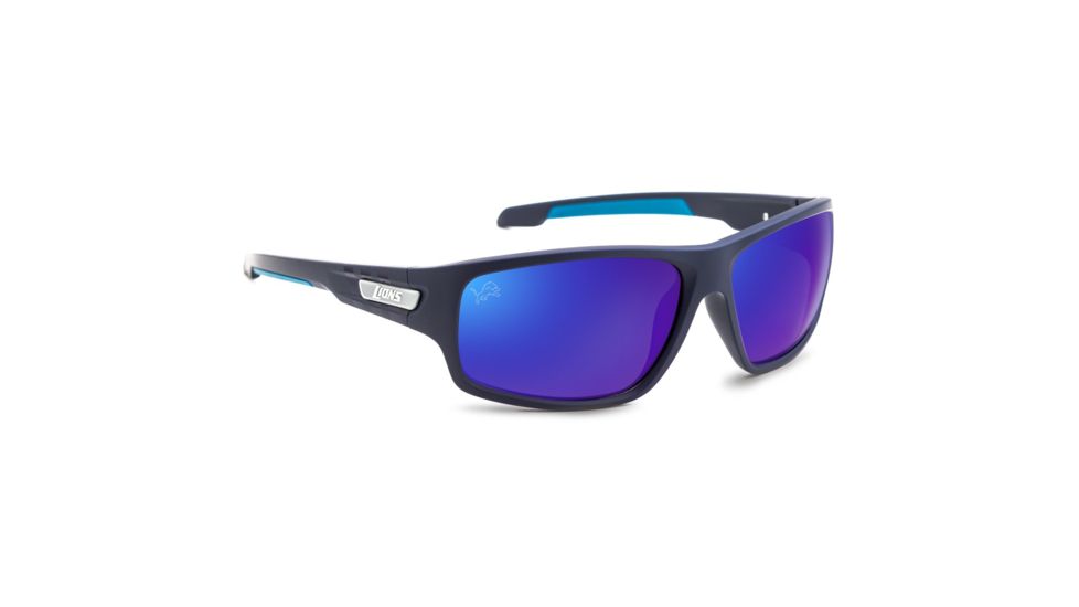 NFL Catch Detroit Lions Progressive Prescription Sunglasses, Matte Dark Navy Frame, 622586T11PR
