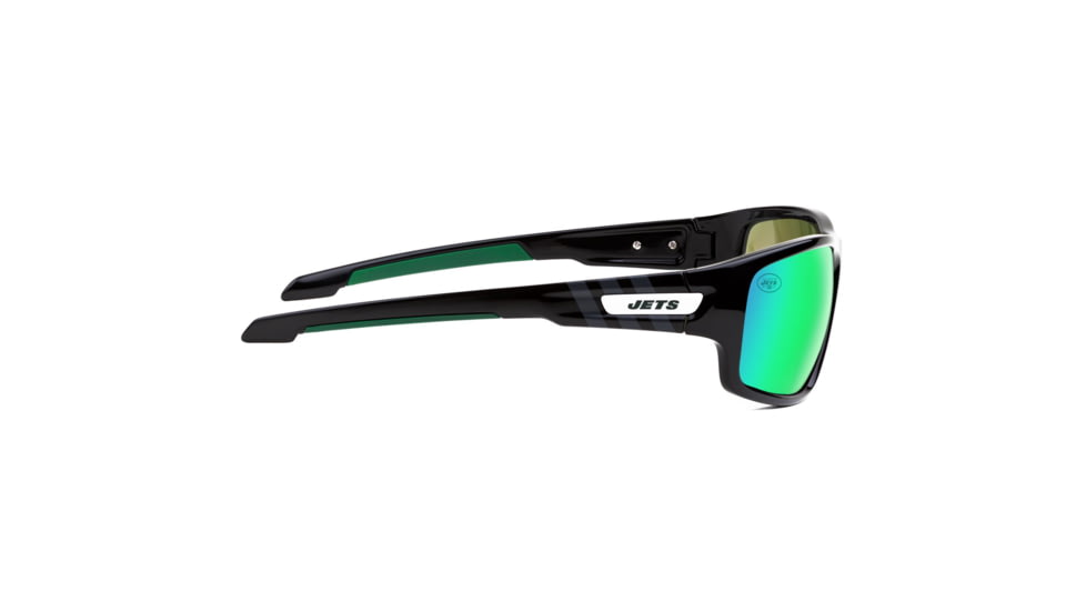 NFL Catch New York Jets Progressive Prescription Sunglasses, Glossy Black Frame, 622586T22PR
