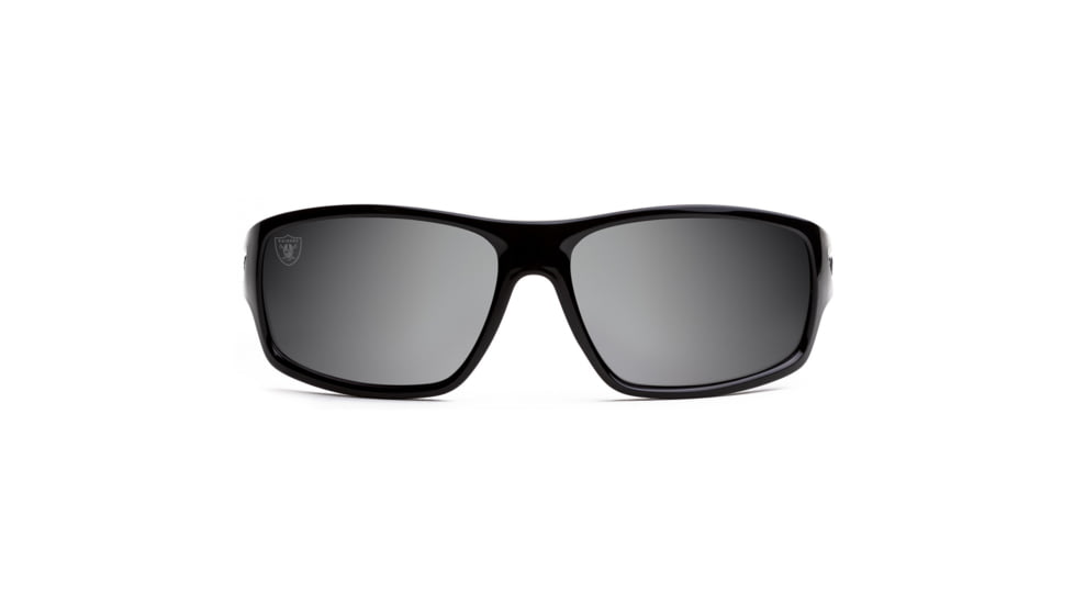 NFL Catch Oakland Raiders Progressive Prescription Sunglasses, Glossy Black Frame, 622586T23PR