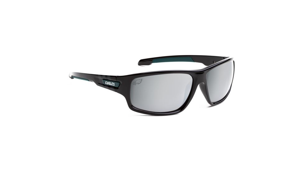 NFL Catch Philadelphia Eagles Progressive Prescription Sunglasses, Glossy Black Frame, 622586T24PR