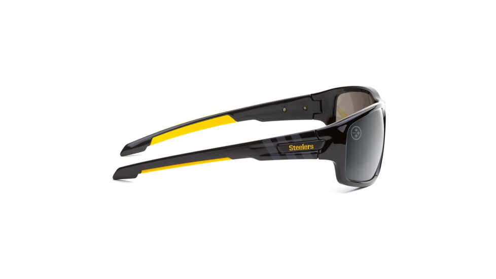 NFL Catch Pittsburgh Steelers Progressive Prescription Sunglasses, Glossy Black Frame, 622586T25PR