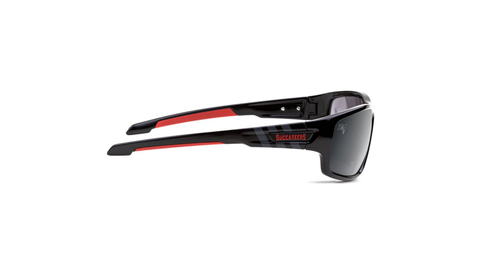 NFL Catch Tampa Bay Buccaneers Progressive Prescription Sunglasses, Glossy Black Frame, 622586T30PR
