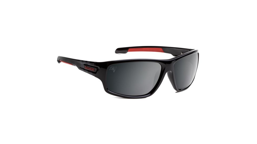 NFL Catch Tampa Bay Buccaneers Progressive Prescription Sunglasses, Glossy Black Frame, 622586T30PR