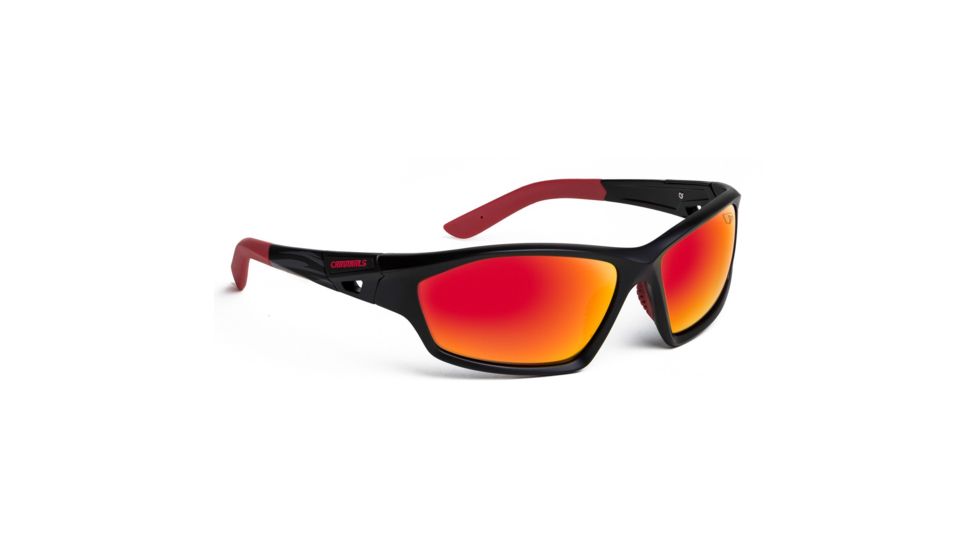 NFL Lateral Arizona Cardinals Bifocal Prescription Sunglasses, Matte Black Frame, 619462A01BI