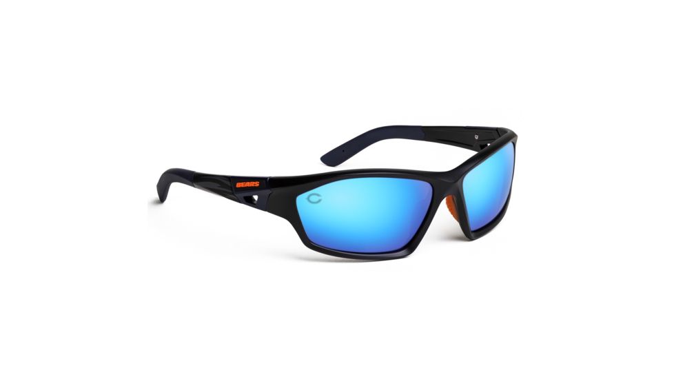 NFL Lateral Chicago Bears Bifocal Prescription Sunglasses, Matte Black Frame, 619462A06BI