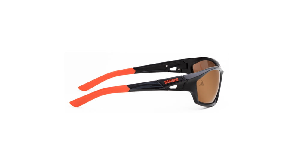 NFL Lateral Cleveland Browns Bifocal Prescription Sunglasses, Matte Black Frame, 619462A08BI