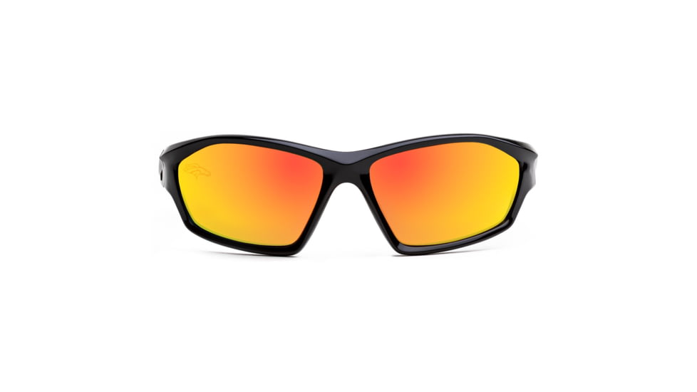 NFL Lateral Denver Broncos Bifocal Prescription Sunglasses, Matte Black Frame, 619462A10BI