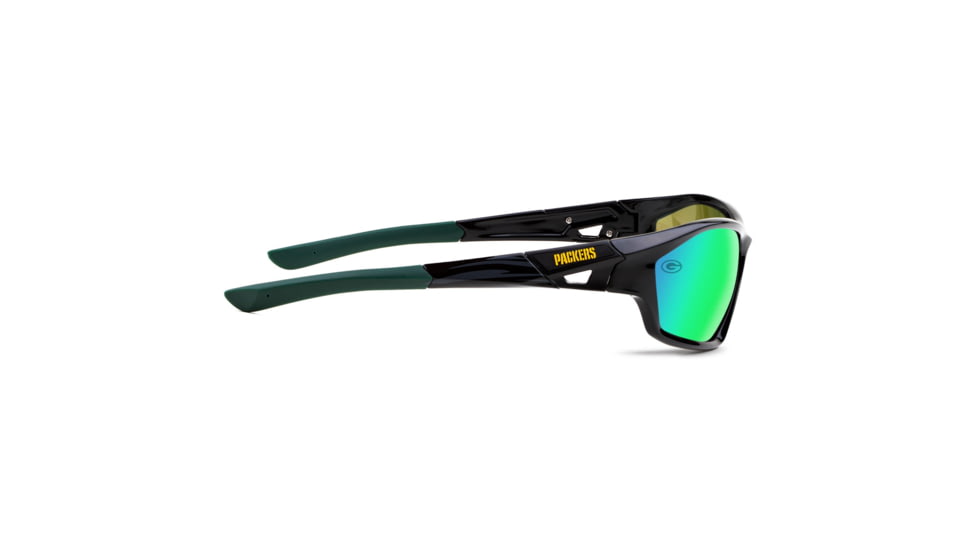 NFL Lateral Green Bay Packers Bifocal Prescription Sunglasses, Matte Black Frame, 619462A12BI