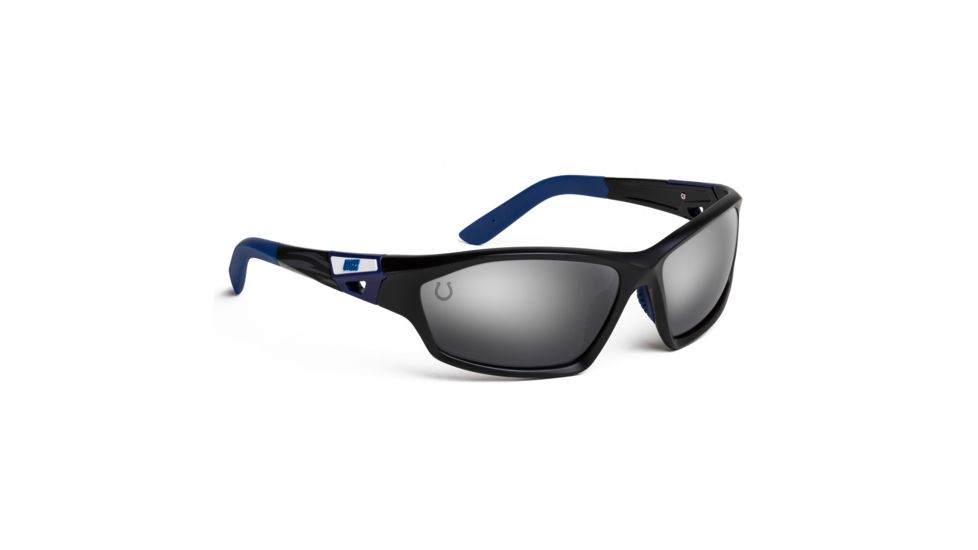 NFL Lateral Indianapolis Colts Bifocal Prescription Sunglasses, Matte Black Frame, 619462A14BI