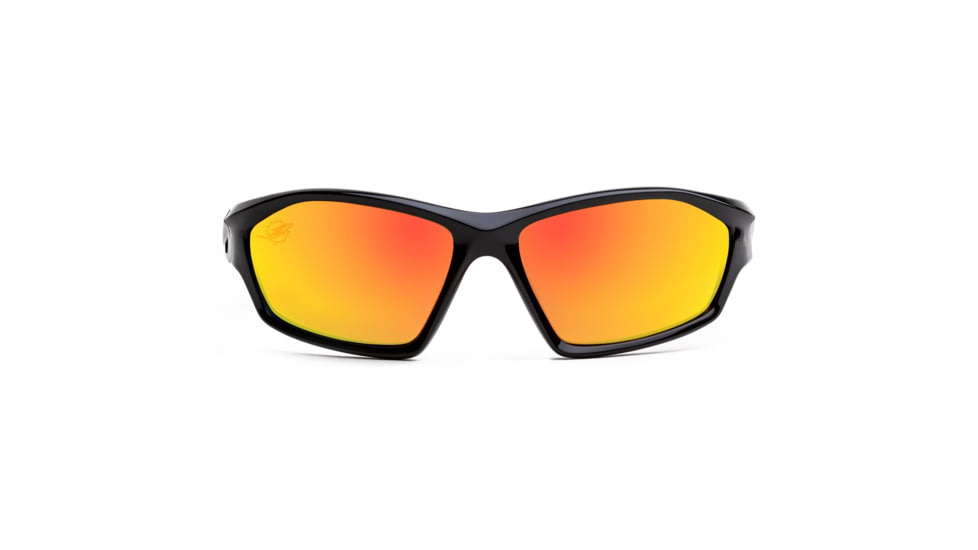 NFL Lateral Miami Dolphins Bifocal Prescription Sunglasses, Matte Black Frame, 619462A17BI