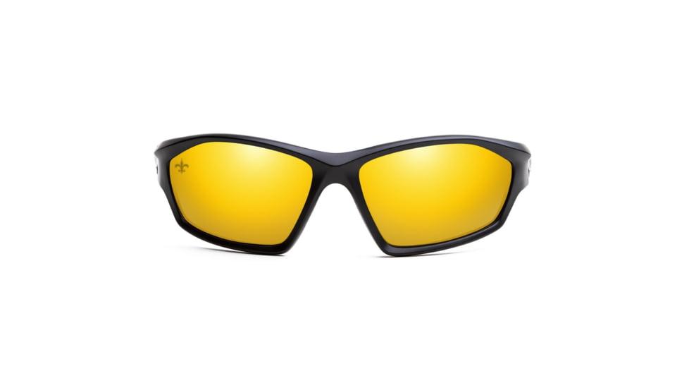 NFL Lateral New Orleans Saints Bifocal Prescription Sunglasses, Matte Black Frame, 619462A20BI