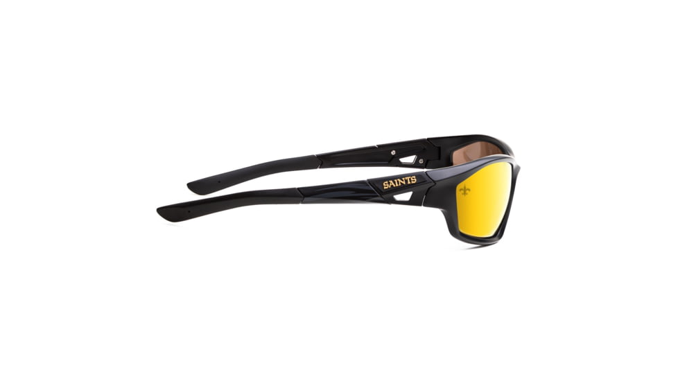 NFL Lateral New Orleans Saints Bifocal Prescription Sunglasses, Matte Black Frame, 619462A20BI