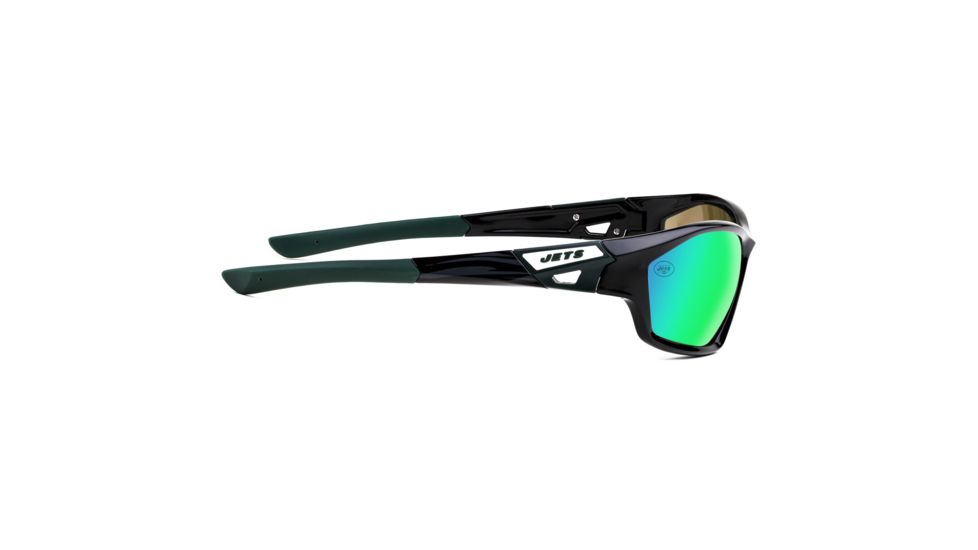 NFL Lateral New York Jets Bifocal Prescription Sunglasses, Matte Black Frame, 619462A22BI