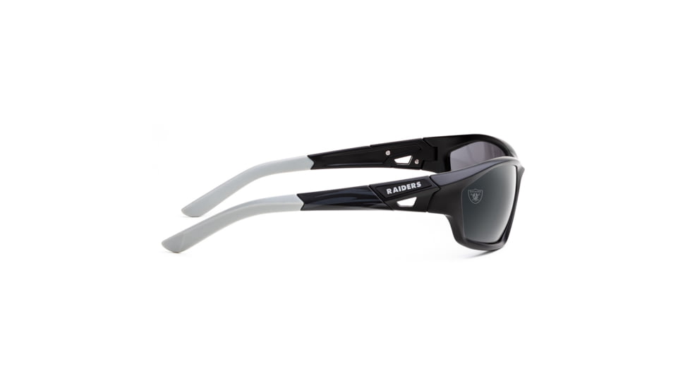 NFL Lateral Oakland Raiders Bifocal Prescription Sunglasses, Matte Black Frame, 619462A23BI