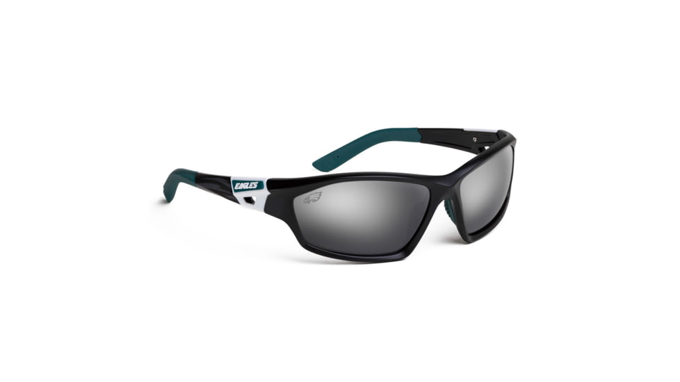 NFL Lateral Philadelphia Eagles Bifocal Prescription Sunglasses, Matte Black Frame, 619462A24BI