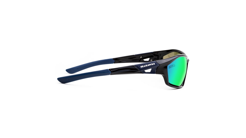 NFL Lateral Seattle Seahawks Bifocal Prescription Sunglasses, Matte Black Frame, 619462A28BI