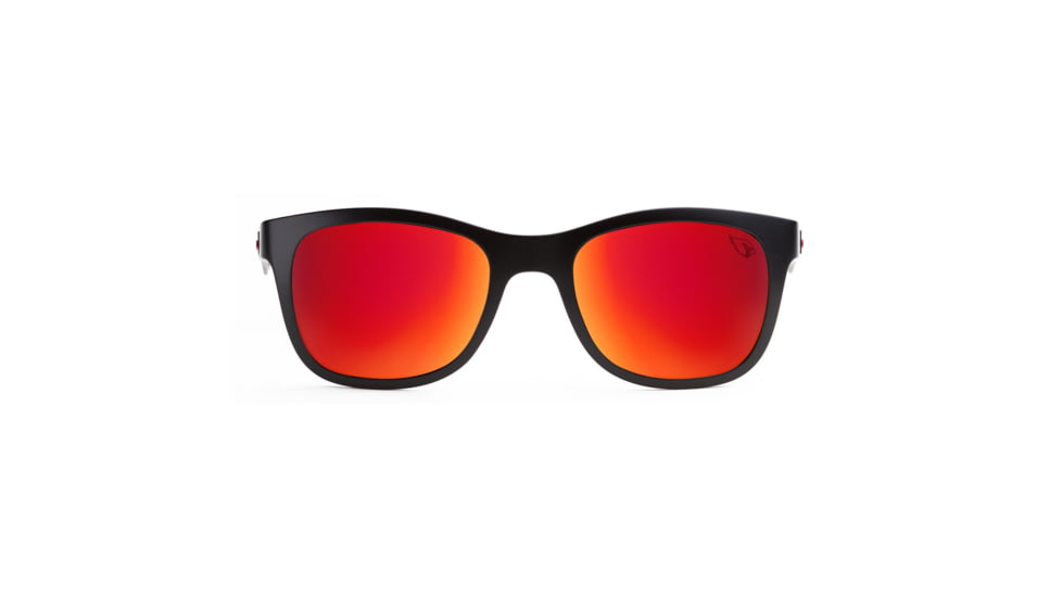 NFL Wayfarer Arizona Cardinals Progressive Prescription Sunglasses, Matte Black Frame, 622088T01PR