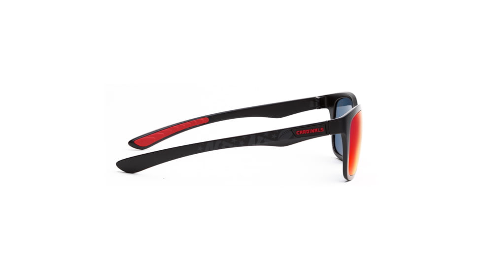 NFL Wayfarer Arizona Cardinals Progressive Prescription Sunglasses, Matte Black Frame, 622088T01PR