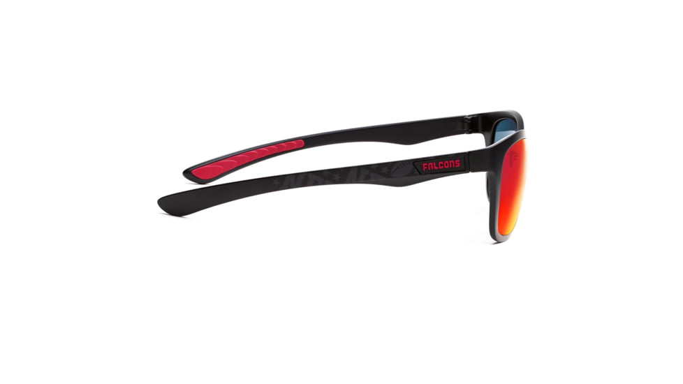 NFL Wayfarer Atlanta Falcons Progressive Prescription Sunglasses, Matte Black Frame, 622088T02PR