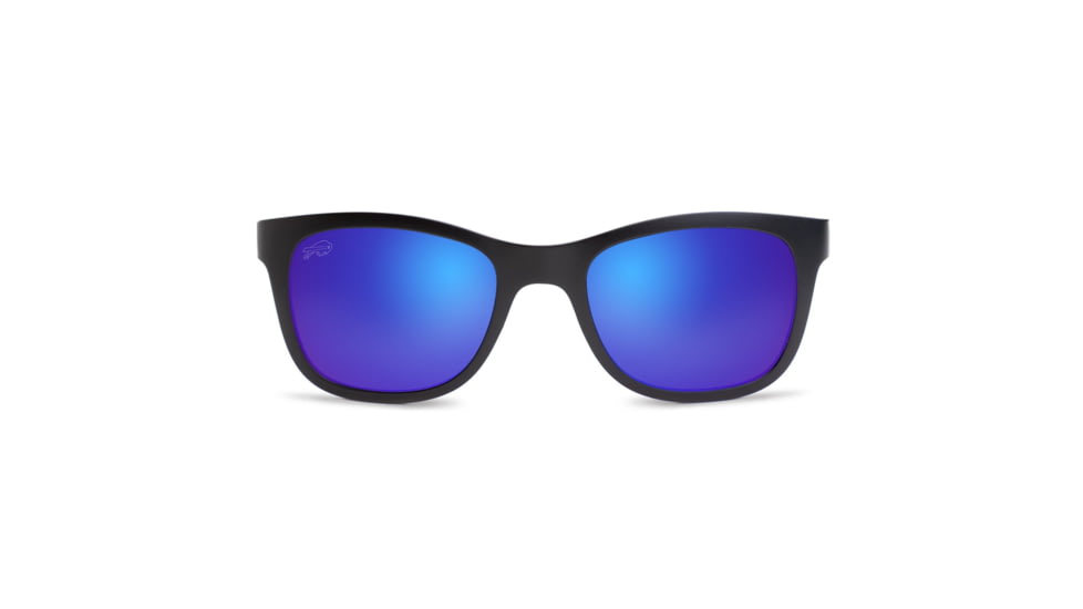 NFL Wayfarer Buffalo Bills Progressive Prescription Sunglasses, Matte Black Frame, 622088T04PR
