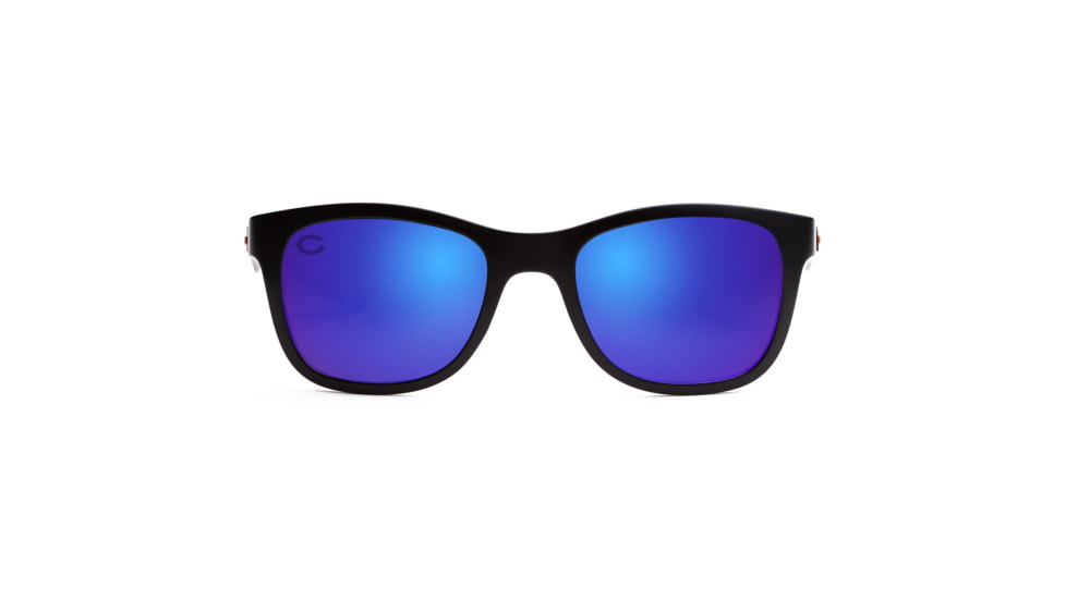 NFL Wayfarer Chicago Bears Progressive Prescription Sunglasses, Matte Black Frame, 622088T06PR