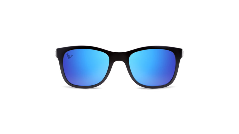 NFL Wayfarer Houston Texans Progressive Prescription Sunglasses, Matte Black Frame, 622088T13PR