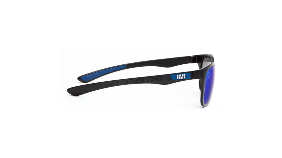 NFL Wayfarer Indianapolis Colts Progressive Prescription Sunglasses, Matte Black Frame, 622088T14PR