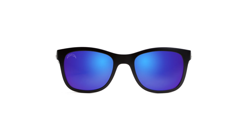 NFL Wayfarer Los Angeles Chargers Progressive Prescription Sunglasses, Matte Black Frame, 622088T26PR