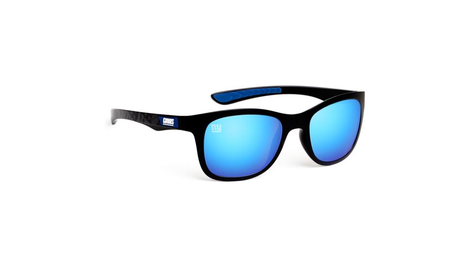 NFL Wayfarer New York Giants Progressive Prescription Sunglasses, Matte Black Frame, 622088T21PR