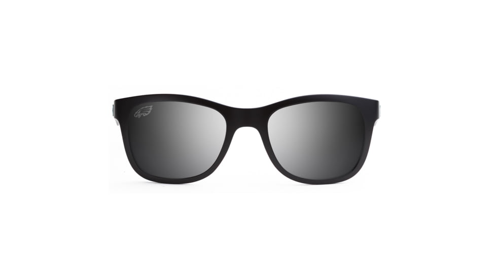 NFL Wayfarer Philadelphia Eagles Progressive Prescription Sunglasses, Matte Black Frame, 622088T24PR