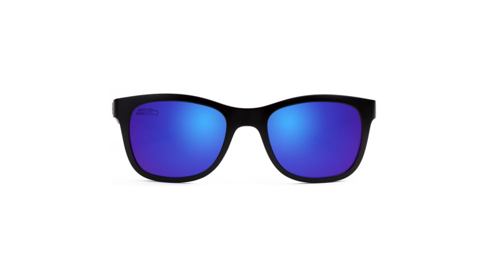 NFL Wayfarer Seattle Seahawks Progressive Prescription Sunglasses, Matte Black Frame, 622088T28PR