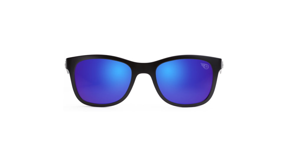 NFL Wayfarer Tennessee Titans Progressive Prescription Sunglasses, Matte Black Frame, 622088T31PR