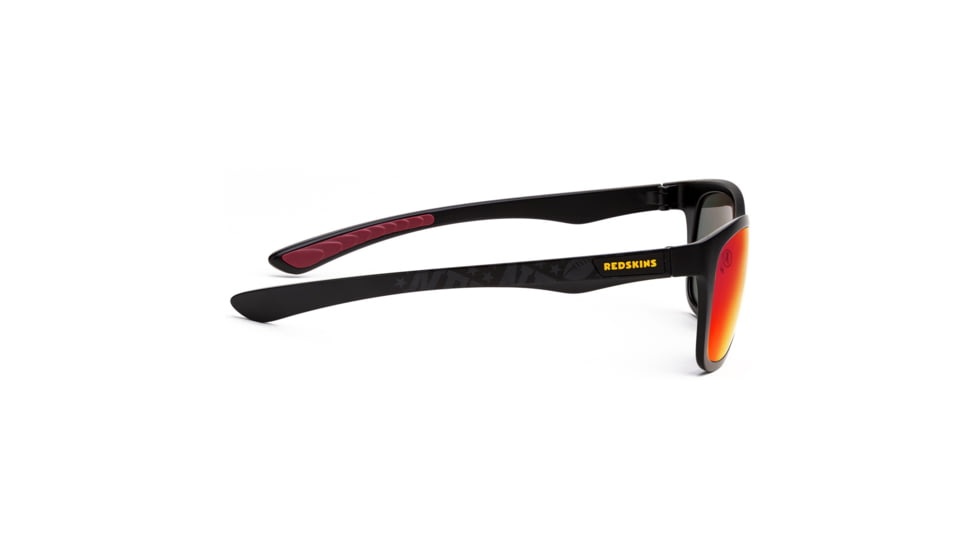 NFL Wayfarer Washington Redskins Progressive Prescription Sunglasses, Matte Black Frame, 622088T32PR